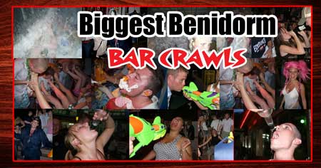 Stag & Hen Benidorm bar crawl event