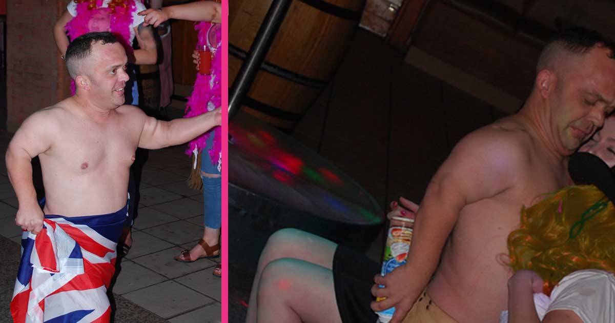 dwarf stripper Benidorm midget strip show