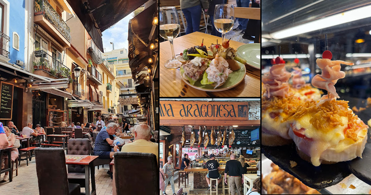 Wine and Tapas Restaurants Benidorm